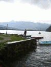 Voici le lac d'Annecy